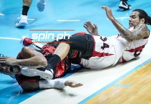 Standhardinger, Abueva fined over Game 2 antics