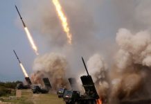 N. Korea’s Kim oversees ‘strike drill’ missile test
