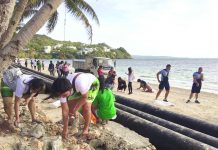 PDEA conducts clean-up drive in Boracay