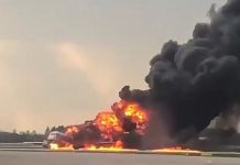 Plane crash in Moscow kills 41