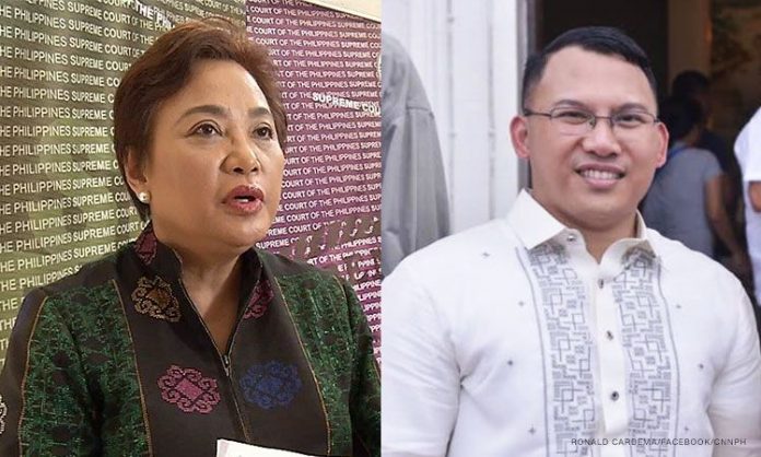 Rowena Guanzon and Ronald Cardema