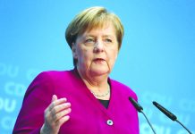Germany’s Merkel urges political solution in Iran crisis