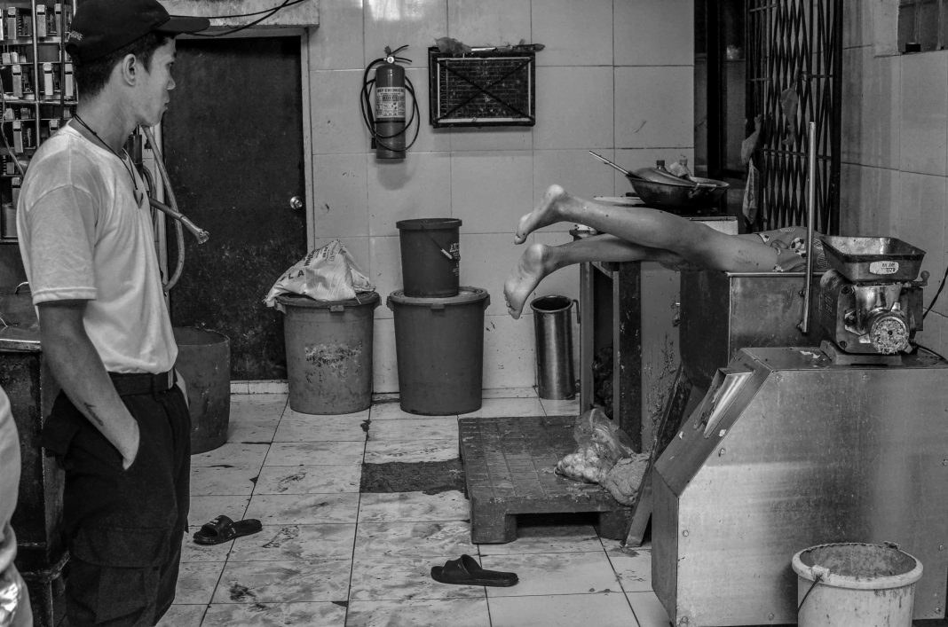 FREAK ACCIDENT Meat grinder kills 18yearold lad