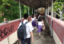 La Paz pedestrian overpass ‘white elephant’ no more?