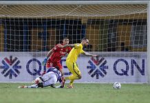 Ceres-Negros bows out in AFC Cup Ceres-Negros FC’s Manuel Super Herrera chases the loose ball. AFC CUP