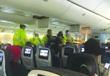 35 injured when Air Canada flight hits severe turbulence Emergency workers assist passengers on Air Canada flight AC33 after it was diverted to Hawaii. REUTERS