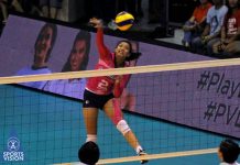Creamline, Petro Gazz in Premier V-League finals Creamline Cool Smashers’ Alyssa Valdez converts on a drop hit. SPORTS VISION
