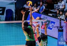 Creamline, Petro Gazz near Premier V-League finals Creamline Cool Smashers’ Alyssa Valdez scores over the defense of a PacificTown-Army Lady Troopers player. SPORTS VISION