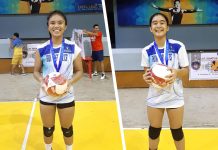 Bacolod Tay Tung goes 3-0 in Cebu volleyball tourney Aurea Alvero (left) and Katherine Shaine Cortez