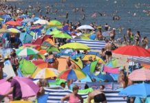 European heatwave sets records Beachgoers in Baltic Sea, Northern Germany beat the heat as this country recorded its highest ever temperature, in a heatwave searing Western Europe. AFP