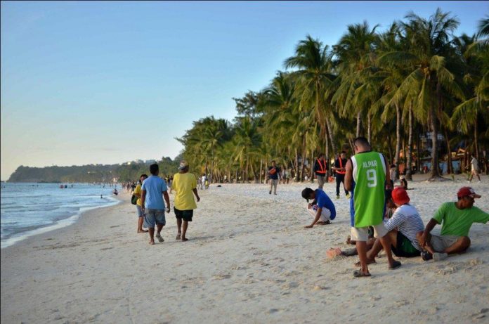 Boracay Island’s famous “white beach” now looks wider, cleaner and less congested. Souvenir shops and hawkers along the beachfront have been banned. But Boracay’s rehabilitation is still a work in progress. It may take about two years to complete the rehabilitation, according to authorities. IAN PAUL CORDERO/PN