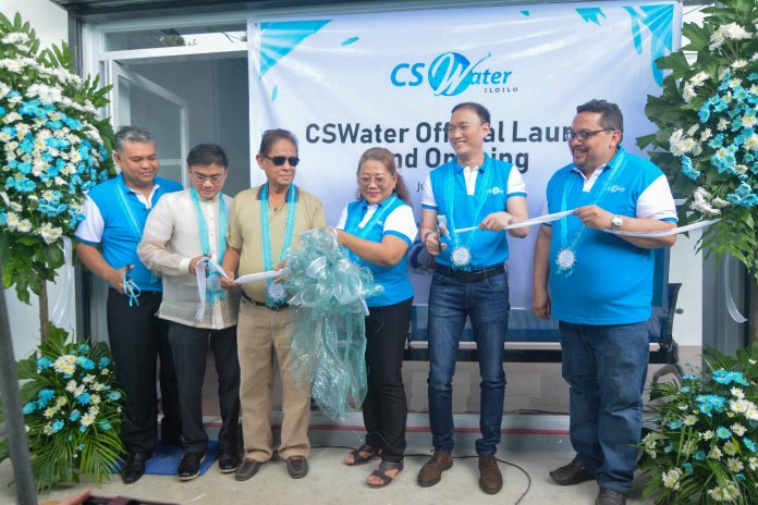 CS Water Iloilo From left: Engr. Andrew Margarico, General Manager of CS Water Iloilo; Atty. Felizardo Amigable, Vice Mayor of Janiuay; Bienvenido Margarico, Mayor of Janiuay; Sharon Rose BrasileƱo, General Manager of Janiuay Water District; Oliver Y. Tan, Managing Director of CS Water Iloilo; and Jose Antonio Soler, President of CS Water Iloilo.