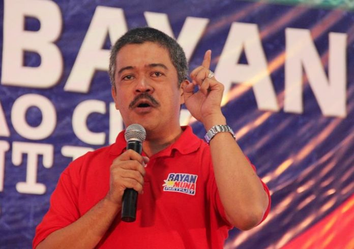 Bayan Muna party-list representative Carlos Zarate