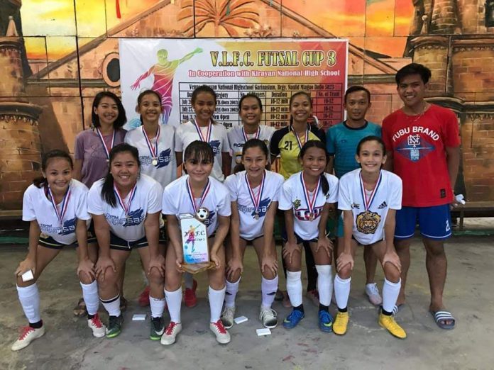 Central Philippine University Golden Lions futsal team Central Philippine University Golden Lions futsal team. PHOTO COURTESY OF EDWIN CARO LARU-AN