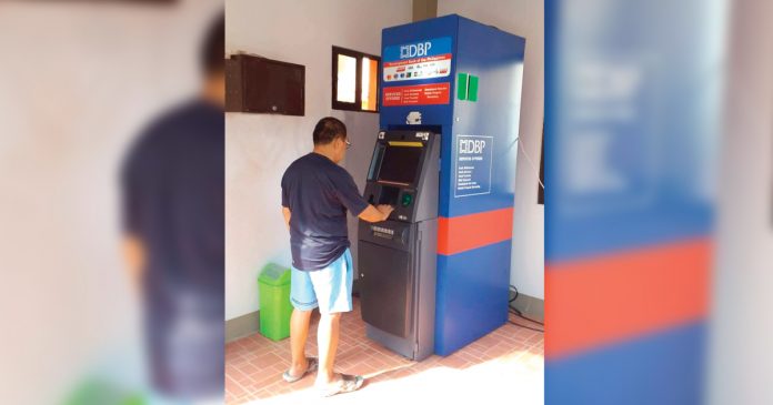 DBP ATM San Agustin, Romblon The DBP-ATM installed at the municipal hall of San Agustin, Romblon will serve the banking needs of more than 46,000 residents in Tablas island.
