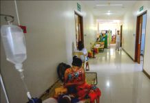 Expensive health care feared as hospitals deal with rising costs A mother comforts her dengue-stricken son at the Iloilo Provincial Hospital in Pototan, Iloilo. There are no more available rooms so they are staying in the hallway. Pototan posted a sharp rise in dengue cases in just a week (July 6-13) – 224, according to the Provincial Health Office. IAN PAUL CORDERO/PN