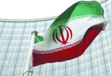 Iran to lift uranium enrichment level The Iranian flag flutters in front the International Atomic Energy Agency headquarters in Vienna, Austria March 4, 2019. NDTV