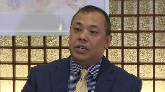 Jesus Clint Aranas President Rodrigo Duterte says former Government Service Insurance System president Jesus Clint Aranas was fired from his position due to corruption.