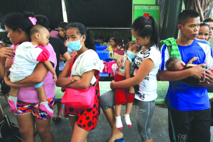 Measles The Bacolod City Health Office urges residents to avail themselves of free measles vaccination as reported cases increased by 614.3 percent from Jan.1 to July 6 this year. ARCHIE ALIPAO