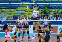 Petron survives Cignal HD in Superliga Petron Blaze Spikers’ Mika Reyes catches Cignal HD Spikers’ defense napping with a drop hit. PSL