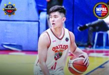 Bacolod frustrates Muntinlupa in Maharlika caging Nico Paolo Javelona. MPBL