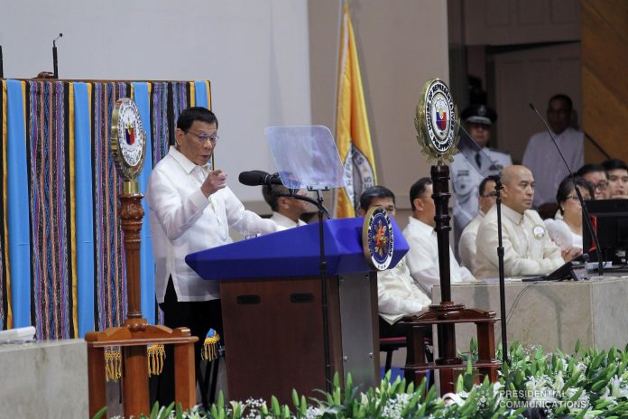 President Rodrigo Duterte SONA 2019 President Rodrigo Roa Duterte delivers his 4th State of the Nation Address at the House of Representatives in Quezon City on July 22, 2019. PRESIDENTIAL PHOTO