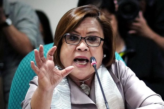 “I hope that this new law will be implemented strictly and properly, and will not exempt from compliance our public officials, especially Mr. Duterte who is infamous for his sexist jokes and misogynist remarks,” says Sen. Leila de Lima. GMA NETWORK