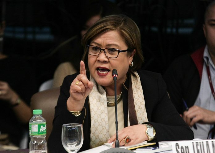Sen. Leila de Lima Sen. Leila de Lima, a staunch critic of the President, has been in detention since Feb. 24, 2017, on charges that she was involved in the illegal drug trade when she was still Justice secretary.