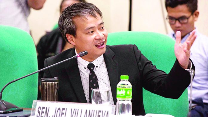Senator Joel Villanueva Senator Joel Villanueva. POLITICO.PH