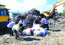 Seized imported meat destroyed in Kalibo Personnel of the Veterinary Quarantine Station in Western Visayas with some local officials dispose raw and processed meat products seized mostly from arriving Korean and Chinese tourists at the Kalibo International Airport in Aklan on July 23. VQS Region 6