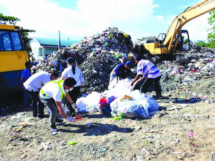 Veterinary Quarantine Station in Western Visayas meat products Personnel of the Veterinary Quarantine Station in Western Visayas with some local officials dispose raw and processed meat products seized mostly from arriving Korean and Chinese tourists at the Kalibo International Airport in Aklan on July 23. VQS Region 6