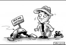 Editorial cartoon for July 19, 2019