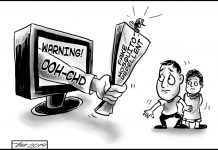 Editorial cartoon for July 30, 2019