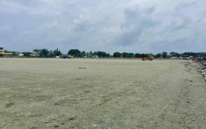 Antique airport AIRPORT IMPROVEMENT. Photo shows ongoing expansion work of the Antique Airport taxiway inspected by officials of the Department of Transportation and the Civil Aviation Authority of the Philippines on Aug. 3, 2019. Verzontal Construction, the project contractor, has been ordered to expedite the development project of the Antique Airport to enhance its operations. Photo courtesy of DOTr