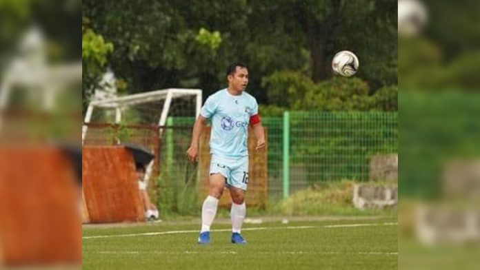 Christian Pasilan Jr. plays for the Green Archers United FC in the 2019 Philippines Football League.