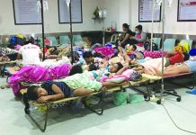 Aklan dengue cases up 335%, says PHO Dengue patients crowd the Dr. Rafael S. Tumbokon Memorial Hospital in Kalibo, Aklan. The number of dengue cases in the province showed a significant increase from January to Aug. 24 this year, the Provincial Heath Office said. RYAN BOY ZABAL/AKEAN FORUM