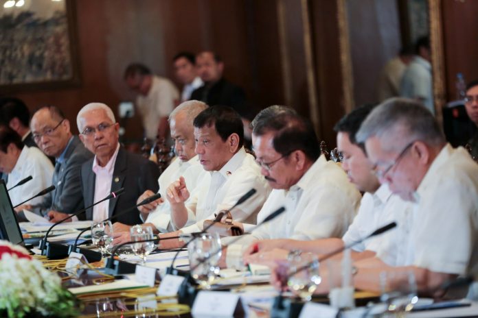 Duterte Cabinet Meeting