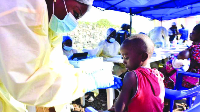 Ebola An outbreak of Ebola has killed more than 1,800 people in the Democratic Republic of Congo. REUTERS