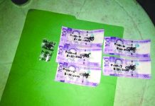 ‘Pusher’ busted in Capiz drug sting Antidrug operatives seized these sachets of suspected shabu and marked money from suspected pusher Harold Ordas. PDEA REGION 6