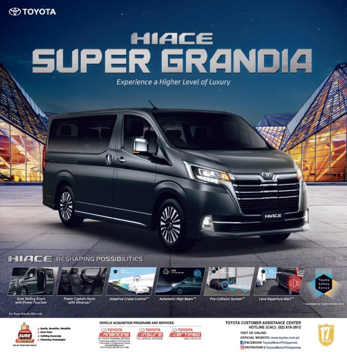 new hiace luxury