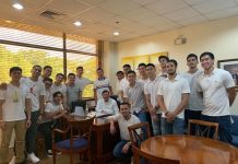 Maharlika: Iloilo Royals plays Pasay Voyagers at San Ag Gym The Iloilo United Royals led by team owner Julio Javelosa pay Iloilo City’s Mayor Jerry Treñas a visit. PHOTO COURTESY OF DEXTER DY