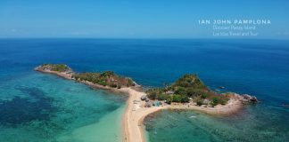 HUNGER IN PARADISE. This is one of several small islands in the Islas de Gigantes, an island chain in the municipality of Carles, Iloilo. Almost a week of inclement weather has prevented some 200 tourists from leaving the island chain, a fledgling tourist attraction that boasts of white sand beaches and pristine waters. IAN JOHN PAMPLONA/PN