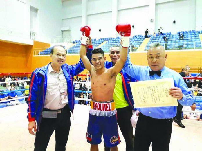 Jay-R Raquinel has improved his record of 11-1-1 win-loss-draw, including eight stoppage wins. BRICO SANTIG PHOTO
