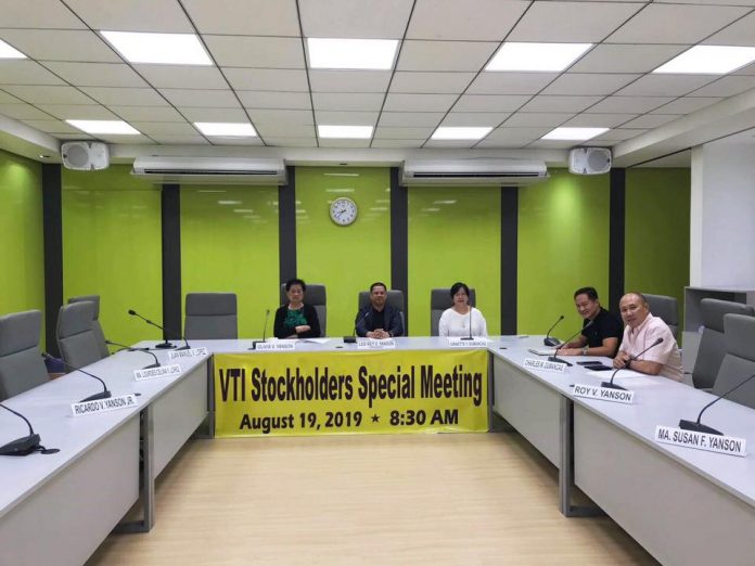 Leo Rey Yanson On Monday, stockholders of Vallacar Transit Inc. (VTI) re-elected Leo Rey Yanson as the president of the company along with reorganization of the board of directors in a meeting at VTI’s headquarters in Barangay Mansilingan. LEO REY YANSON