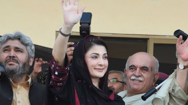 Maryam Nawaz Sharif The anti-graft authorities arrest Maryam Nawaz Sharif, a leading figure in Pakistan’s political opposition, for money laundering probe. AFP
