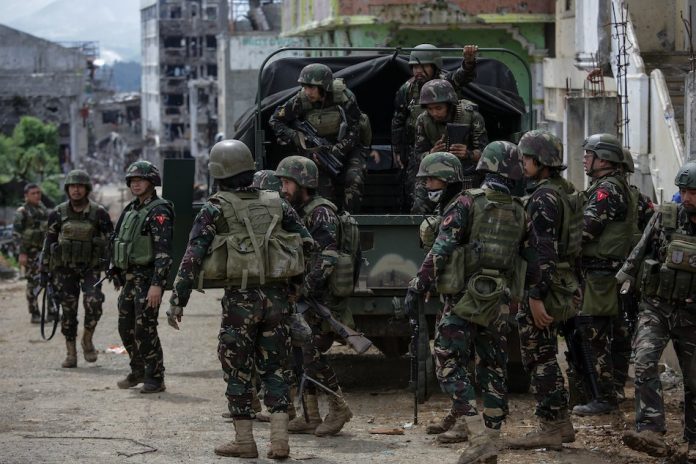 Military Army Philippine National Police Brigadier General Bernard Banac, spokesman of the Philippine National Police, says martial law in Negros Oriental is not yet needed as operations implemented by state forces are still enough to maintain peace in the province. ABS-CBN NEWS