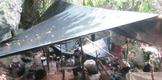 Troops of the Philippine Army and Philippine National Police overran a lair of the New People’s Army used for manufacturing and storage of explosives in Barangay Camindangan, Sipalay City in Negros Occidental on Sunday morning. They seized anti-personnel mines and components, firearms and ammunition, among others, and later arrested three suspected rebels. Photo by Molave War Rior (Philippine Army's 15th Infantry Battalion)