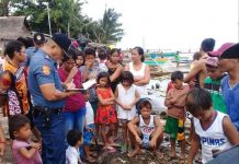 This female Olive Ridley sea turtle was accidentally trapped in fishermen’s net in Barangay Central Tabao, Valladolid, Negros Occidental on July 31. The sea turtle locally known as “pawikan” was then released by authorities back into the sea.