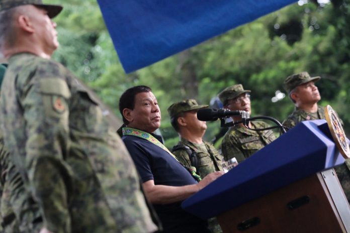 President Rodrigo Duterte President Rodrigo Duterte orders the military to “give the communists what they deserve” following a series of killing in Negros Oriental allegedly staged by the New People’s Army. ABS-CBN NEWS