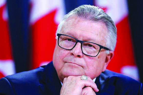 Ralph Goodale Canada’s Public Safety Minister Ralph Goodale attends a news conference in Ottawa, Ontario, Canada, May 7, 2018. REUTERS